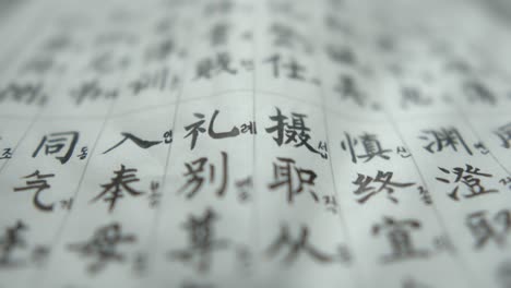 优雅的中华汉字书法
